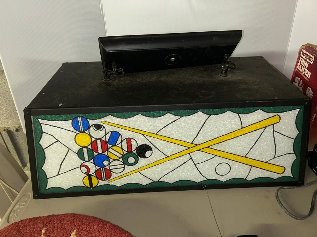 Pool table light**one side missing**