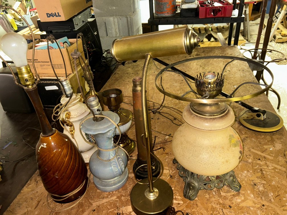 Collection of lamps