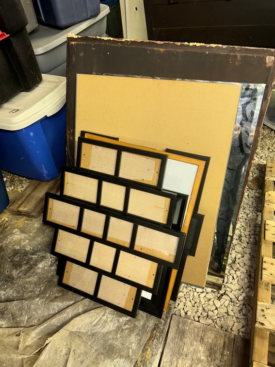 Picture frames, mirror