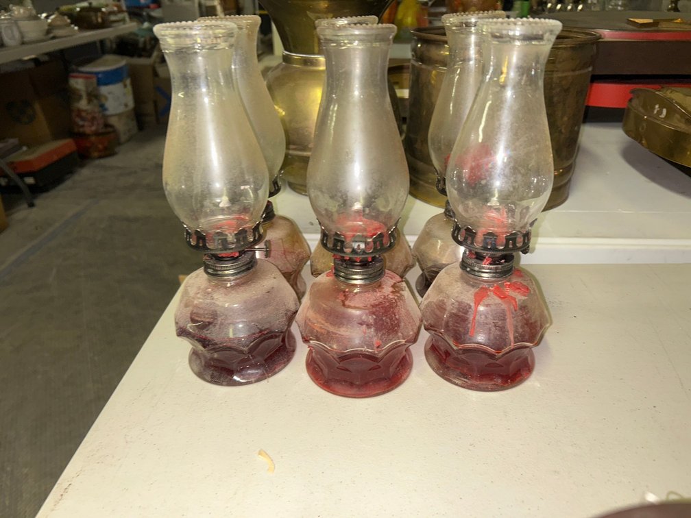 3 Oil lamps