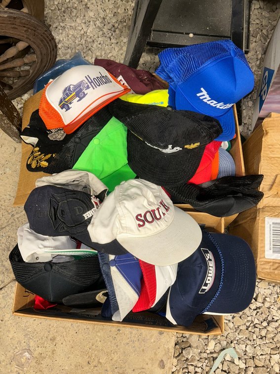 Lot of hats