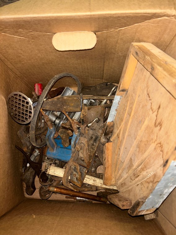 Mixed lot of vintage tools