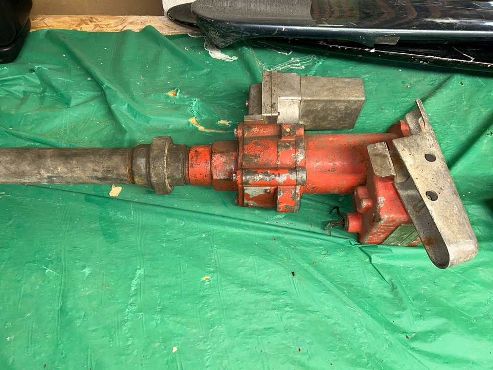 Tokheim electric motor designed for flammable liquid or petroleum pump