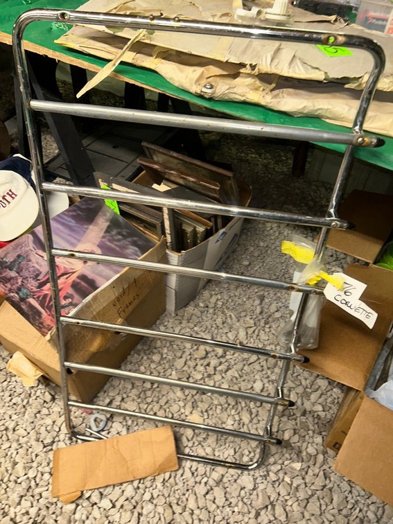 Luggage rack for 1976 Corvette