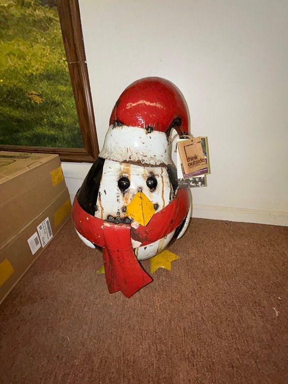 Outdoor art-Think Outside Brand-Pepe the Penguin-model #E12120