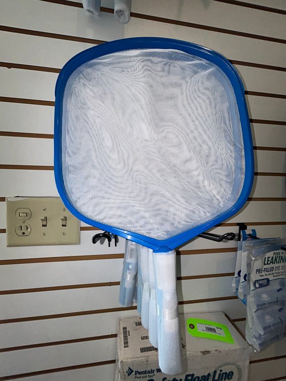 Pentair Rainbow leaf skimmer with aluminum handle-model #119, product #R121026-total of 7