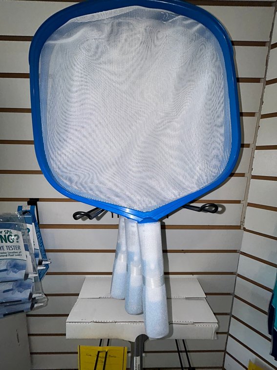 Pentair Rainbow leaf skimmer with aluminum handle-model #119, product #R121026-total of 7
