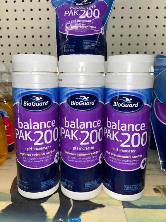 BioGuard Balance Pak 200 PH increaser, 2 pound containers-total of 14