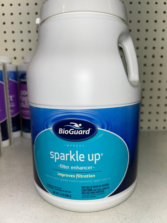 1 BioGuard Sparkle Up filter enhancer-1 1/2 pound bottle