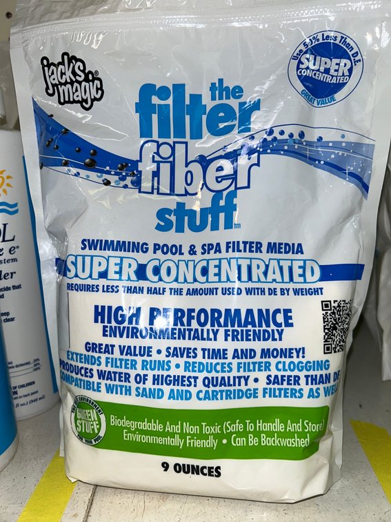 Jack's Magic Filter Fiber Stuff-9 ounces-total of 2