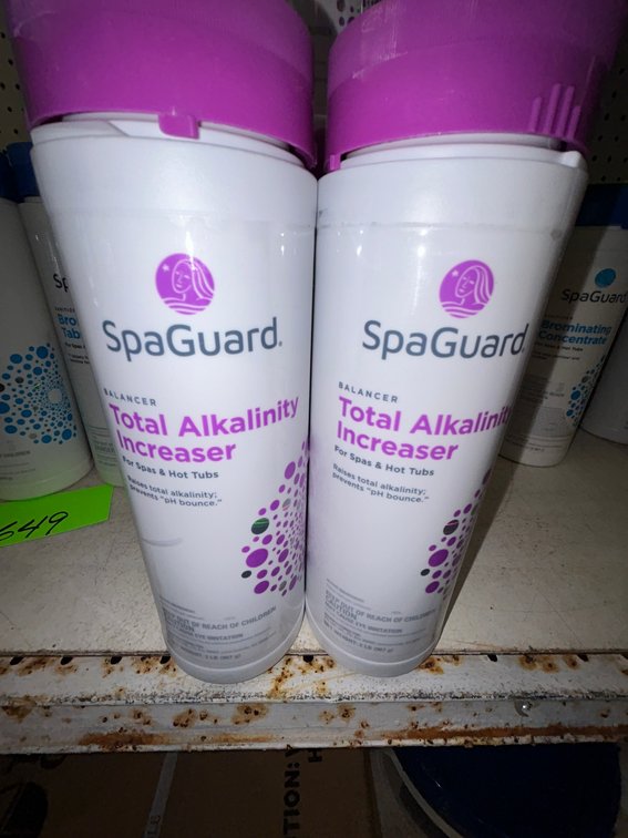 SpaGuard Total Alkalinity Increaser-2 pound size-total of 15