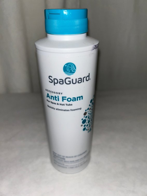 SpaGuard Anti-foam-1 pint size-total of 7