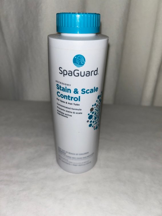 SpaGuard stain and scale control-1 pint size-total of 9