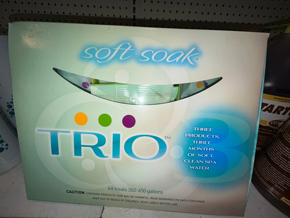 Soft Soak Trio treatments-total of 2