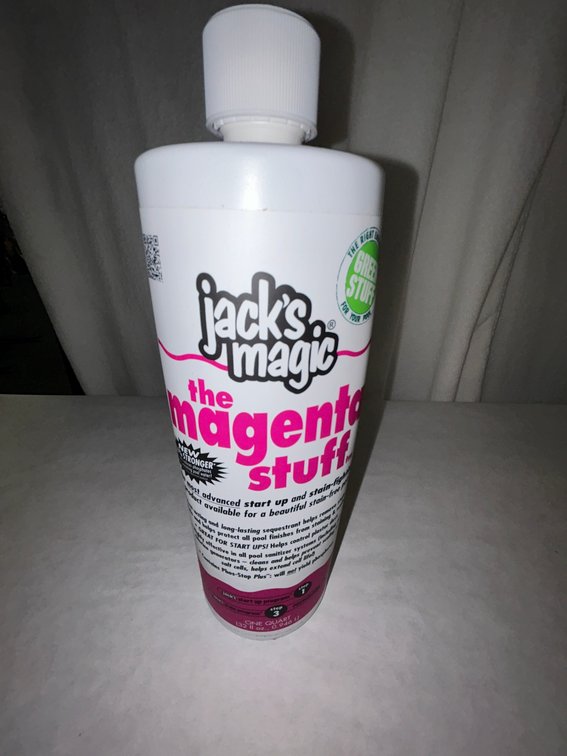 Jack's Magic the Magenta Stuff-1 quart size-total of 9