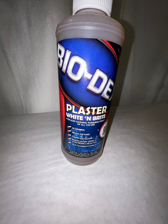 Bio-Dex plaster white and bright-1 quart size-total of 9