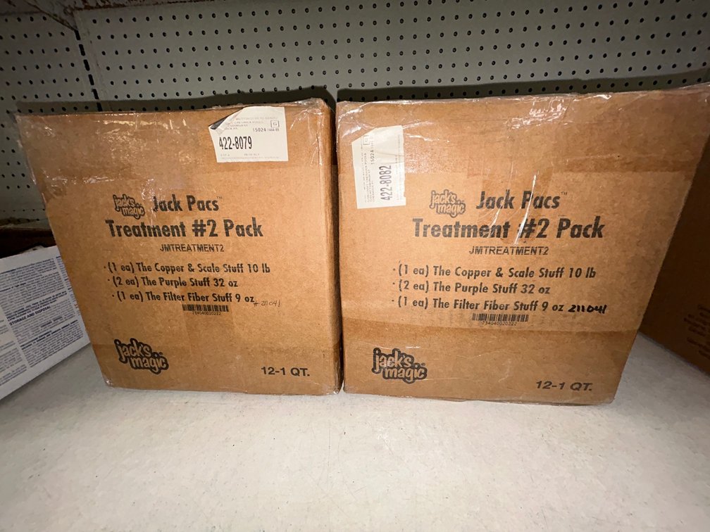 Jack's Magic Jack Pacs treatment-#2 pack-total of 2