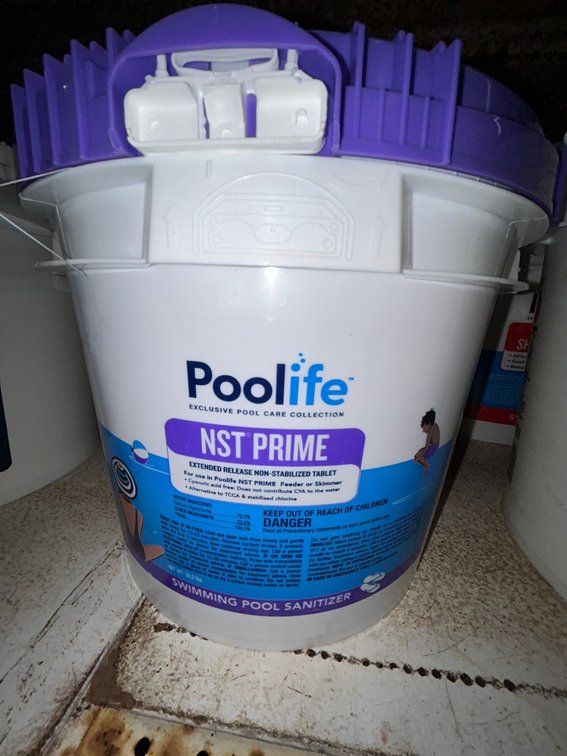 Poolife NST Prime non-stabilizing tablets-one 20.2 pound bucket