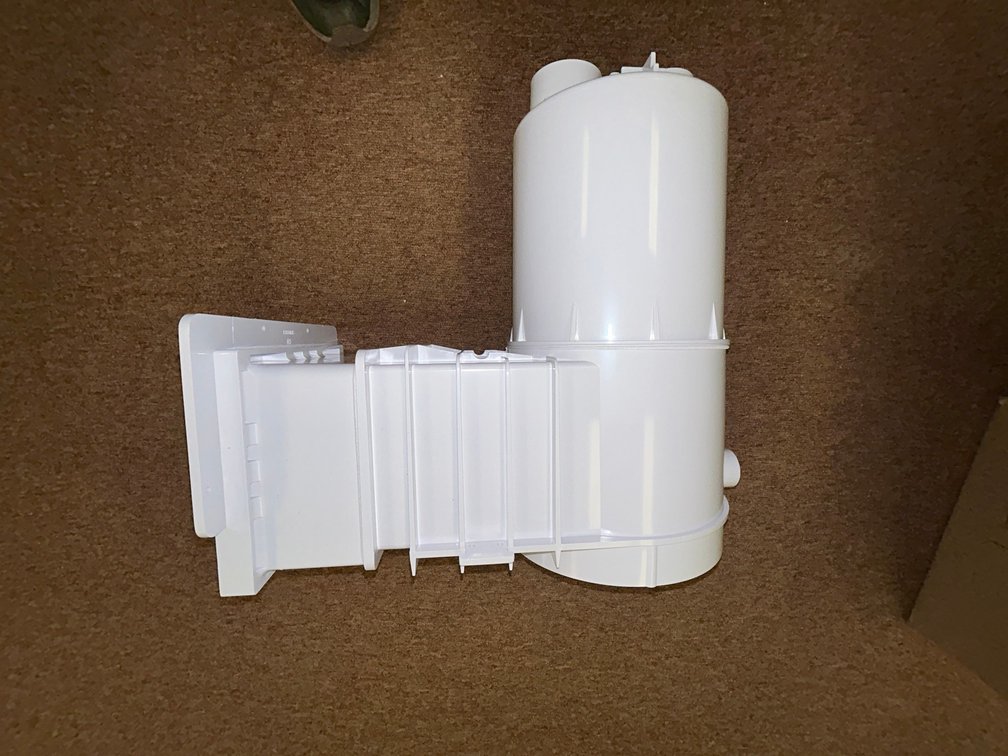 Hayward inground vinyl skimmer for vinyl/fiberglass pools-model #SP10841OM