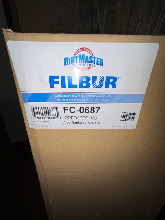 Cartridge Elements Filbur FC0687 Predator 150 cartridge filter-also replaces C9415