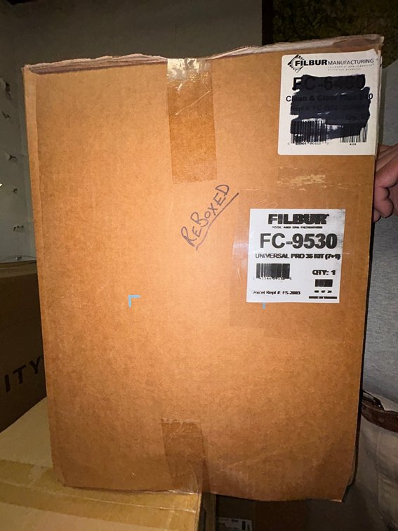 DE grids Filbur FC9530 universal pro 36 square foot kit-7 full and 1 partial-for FNS36 plus and Hayward-has been reboxed