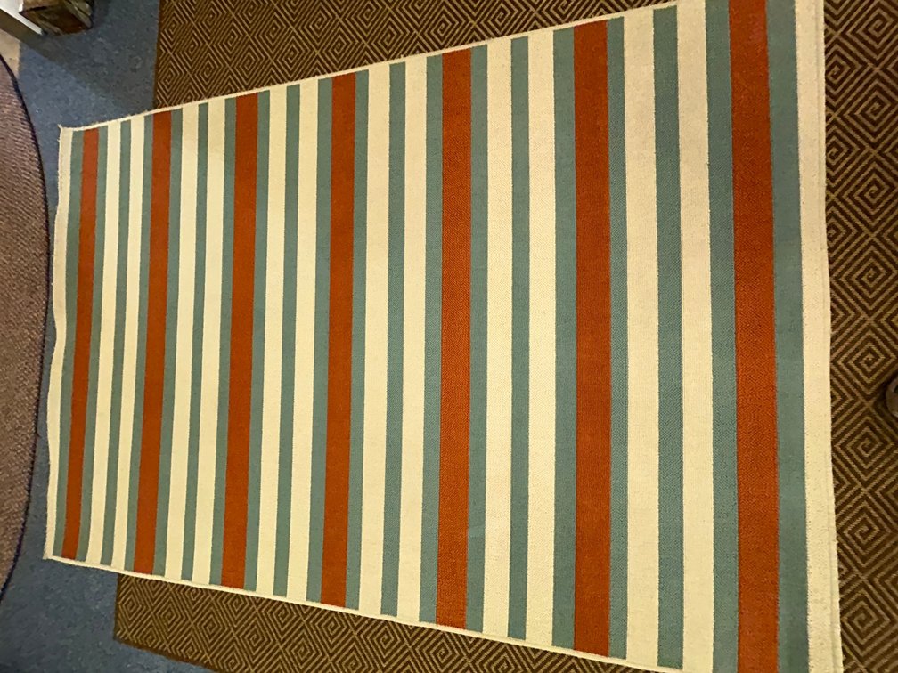 Oriental Weavers Montego  rectangular area rug-5'3" x 7'6"-outdoor striped rug