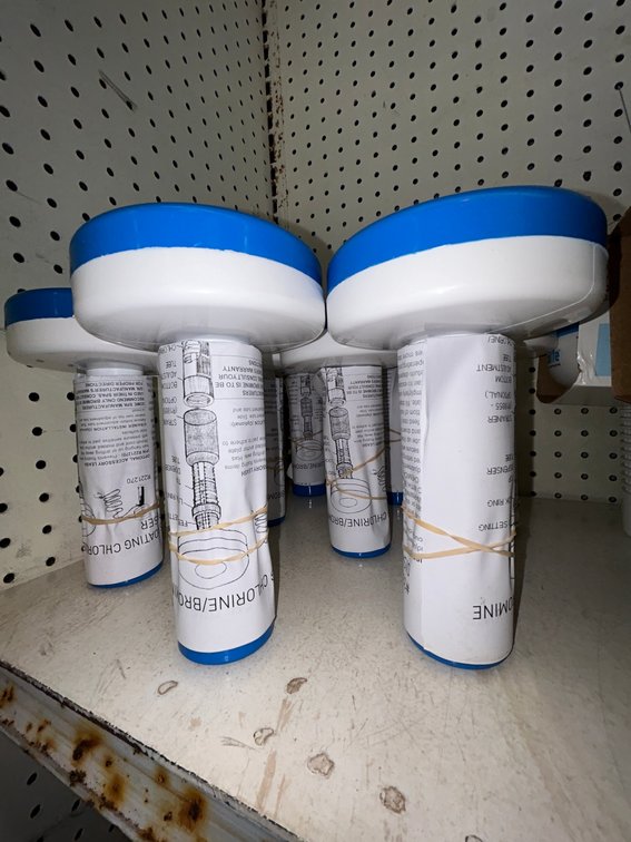 Rainbow #335 small floating dispenser-model #R221270-quantity 8
