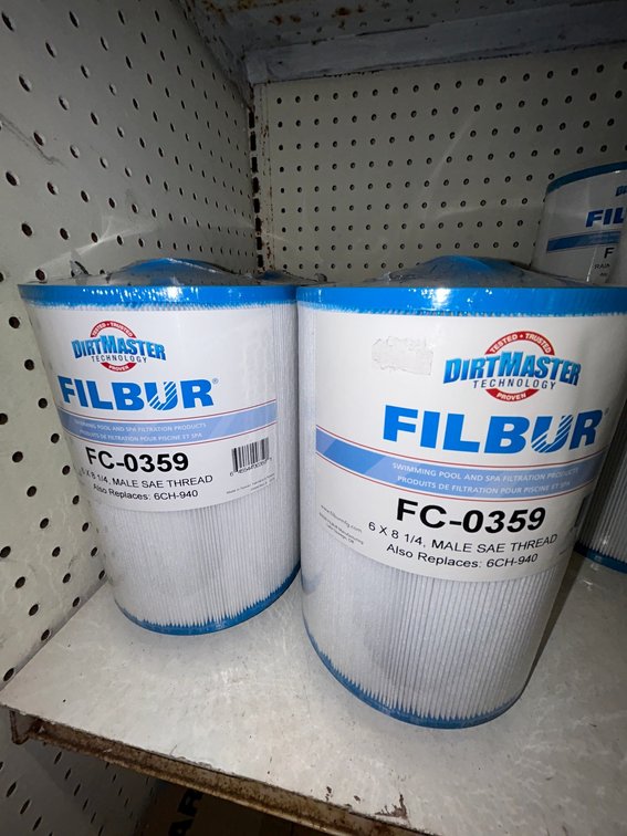 Filbur FC-0359 cartridge filter-quantity 4
