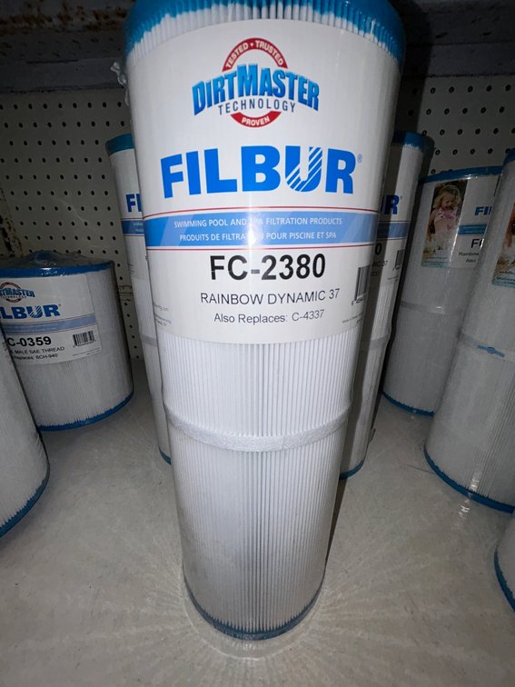 Filbur FC-2380 cartridge filter-quantity 5