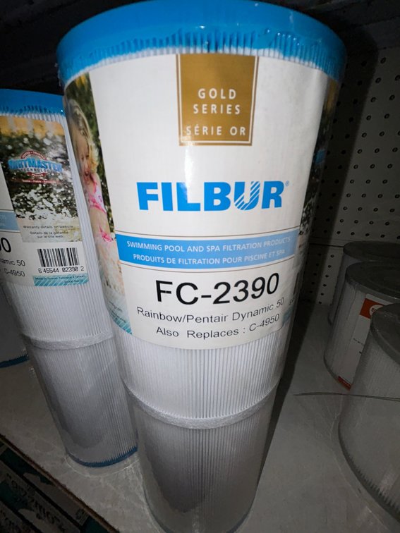 Filbur FC-2390 cartridge filter-quantity 6