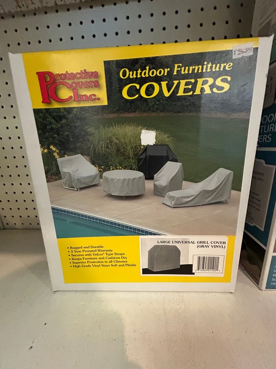 PCI large universal grill cover-gray