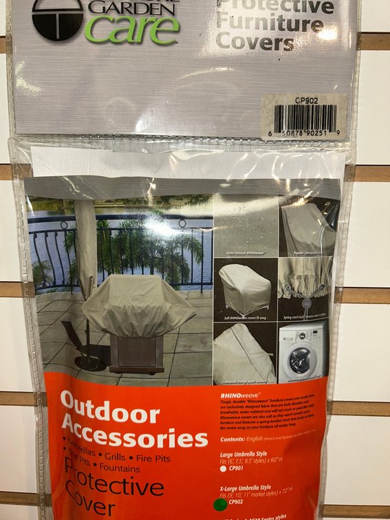 Treasure Garden extra long umbrella cover for 9' market umbrella-model #CP902