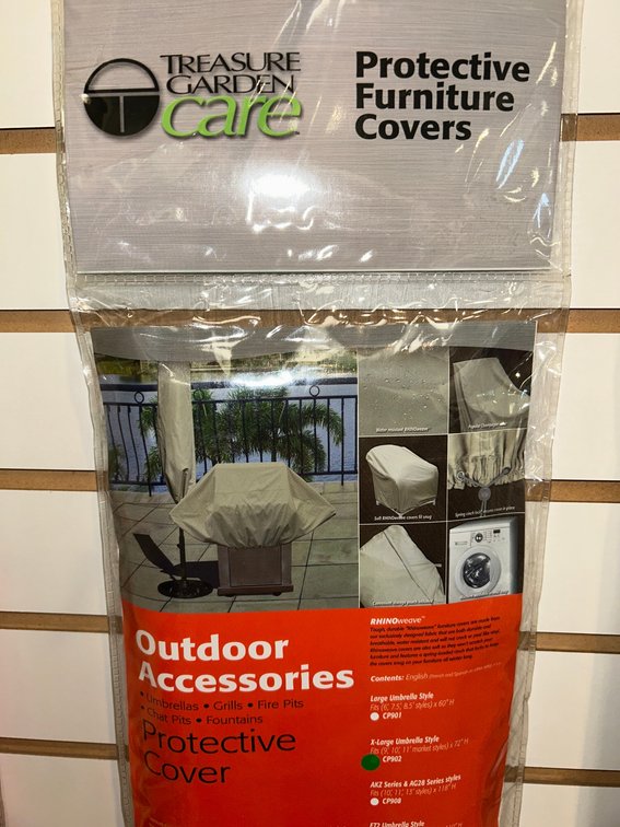 Treasure Garden extra long umbrella cover for 9' market umbrella-model #CP902