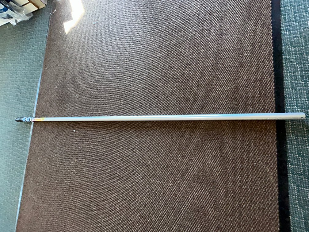 Skimlite Dually aluminum telescopic pole, outside thread and internal cam lock-6-18'-3 piece pole-model #9018-made in USA