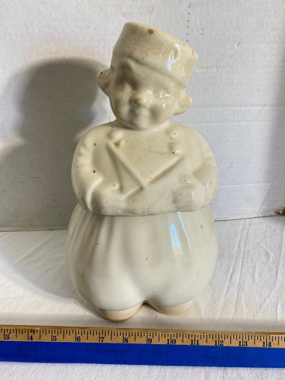 Dutch Boy cookie jar-13" tall