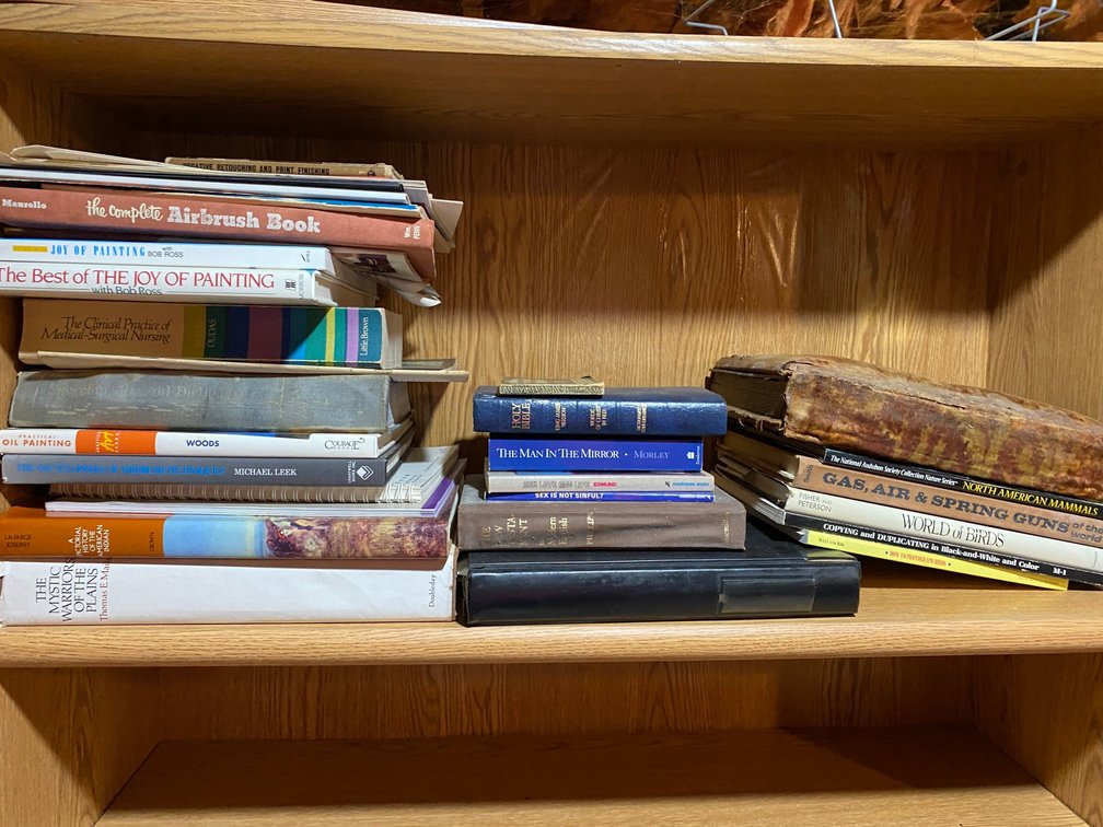 Shelf of books