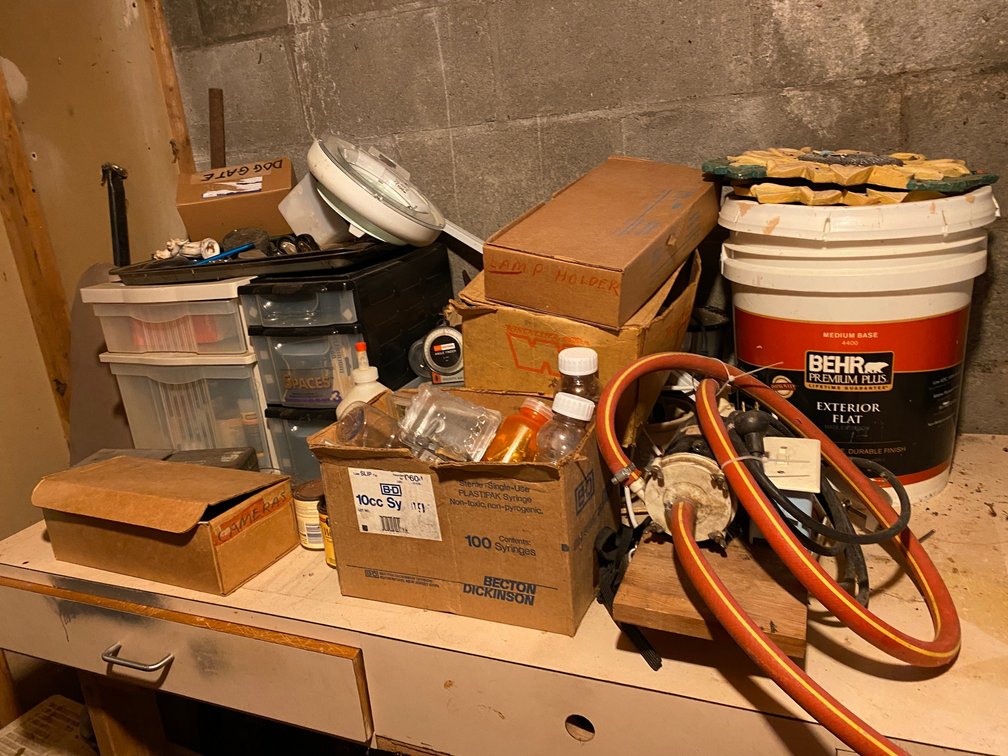 Assortment of hardware
