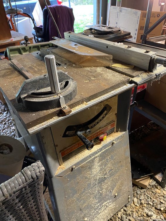 Craftsman 9" table saw