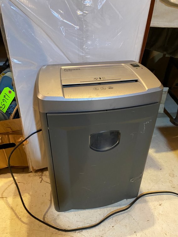 Fellows model PS70-2CD paper shredder