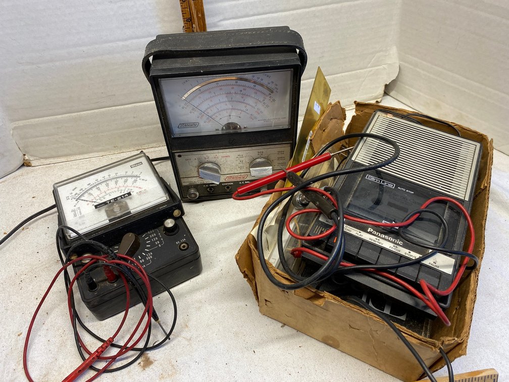 Testers, cassette recorder