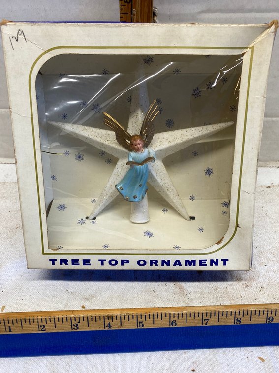 Vintage tree top ornament