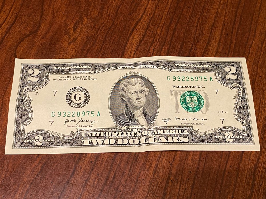 $2 Bill