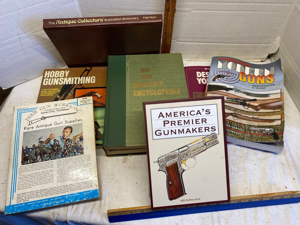 Gun books, America's Premier Gun Maker Set, other gunsmith books