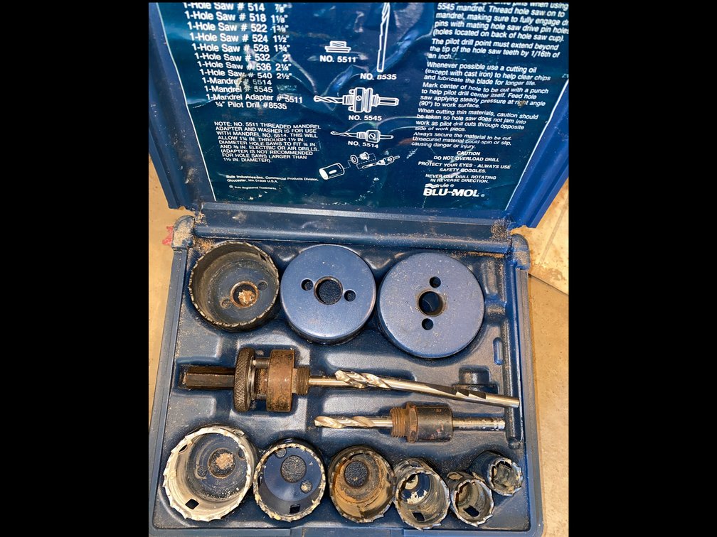Blu-Mol Hole Saw Kit