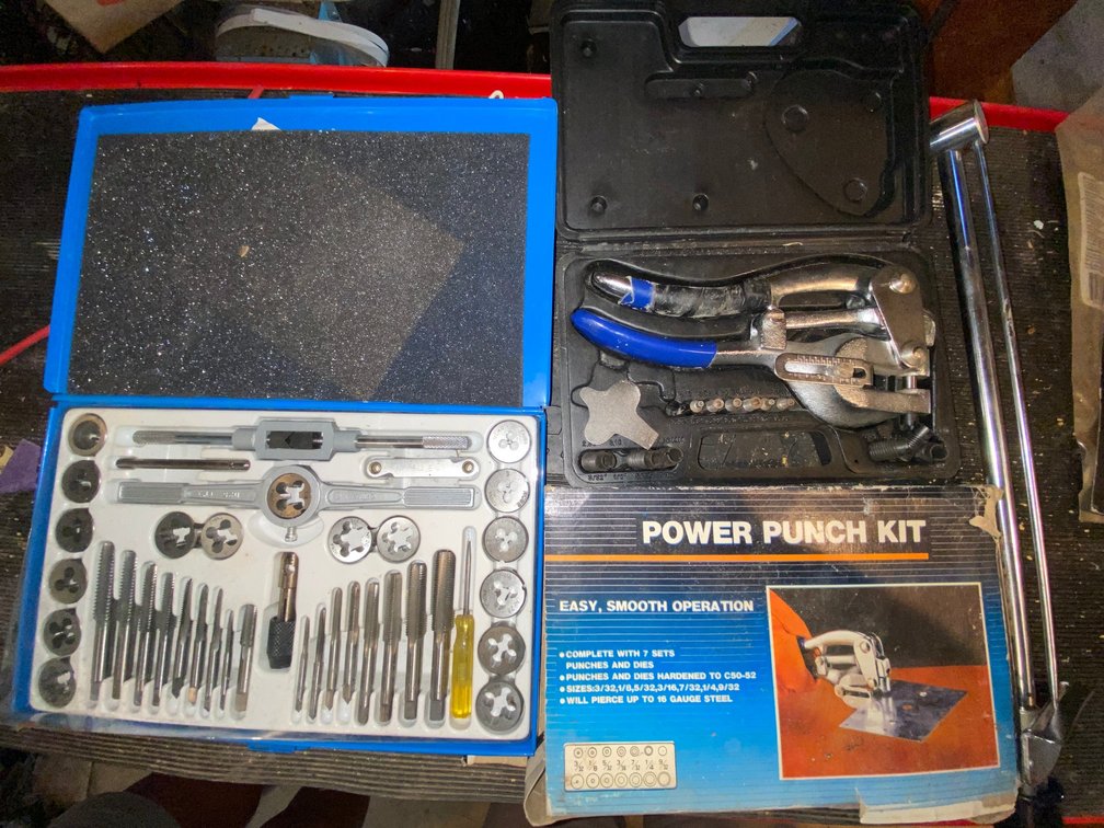 Torque Wrench, Power Punch Kit & Tap/Die Set