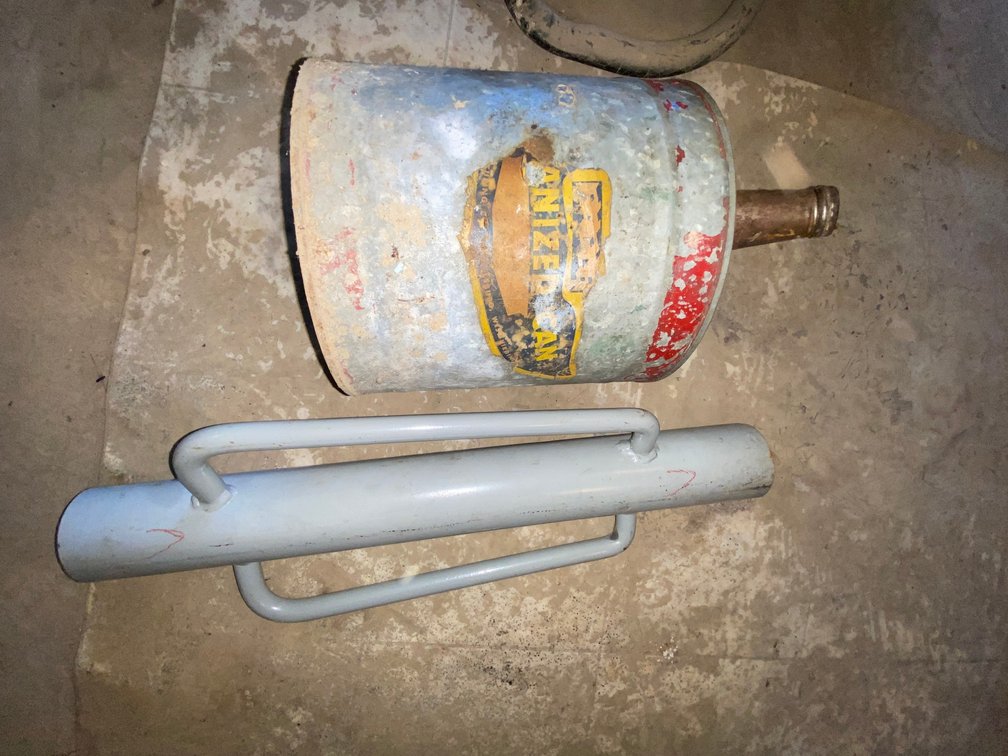 Post Driver & Fuel Can