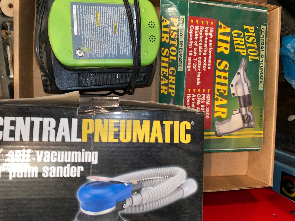 Air Shears & Pneumatic Palm Sander