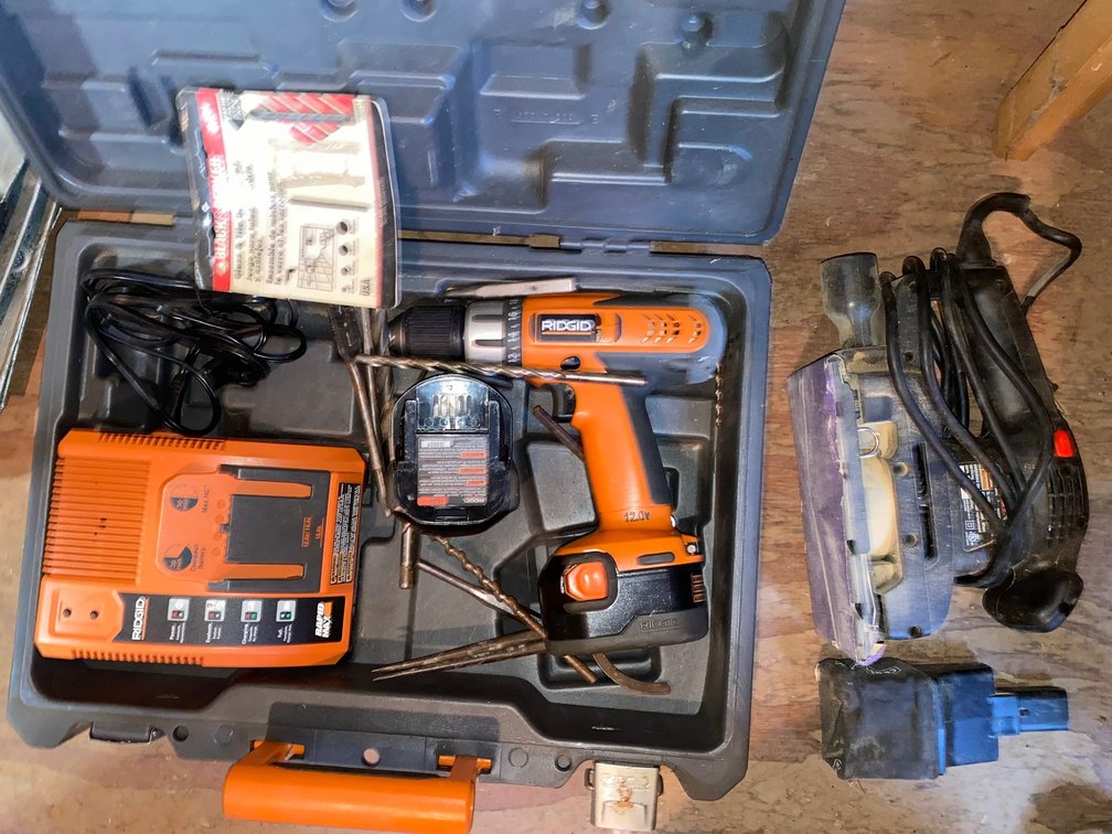 RIDGID Cordless Drill & Sander