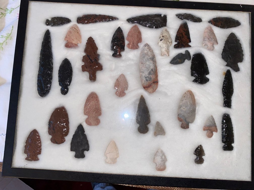 Collection of Arrowheads by Steve Skarupa