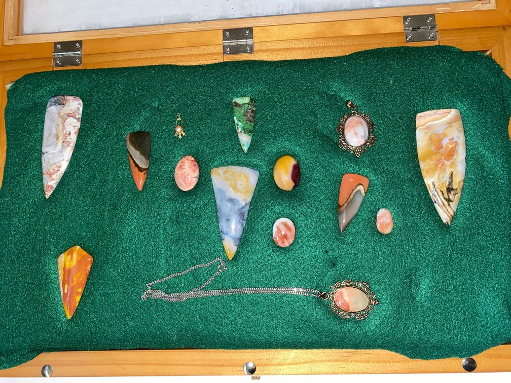 Polished Jasper & Stone Egg